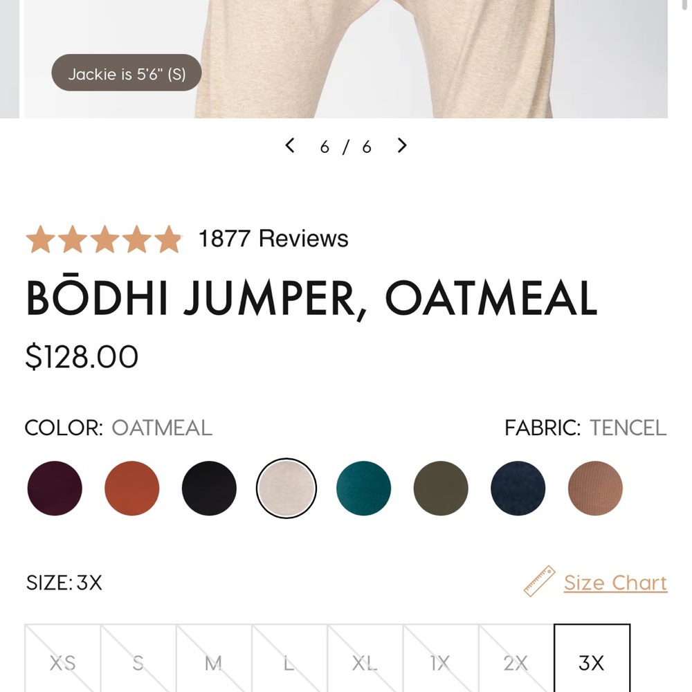 Imbodhi jumper in Oatmeal